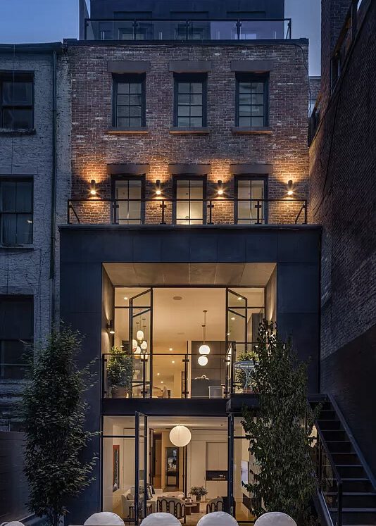 137 West 13th Street Townhouse High End Contemporary Residential Development by k—da